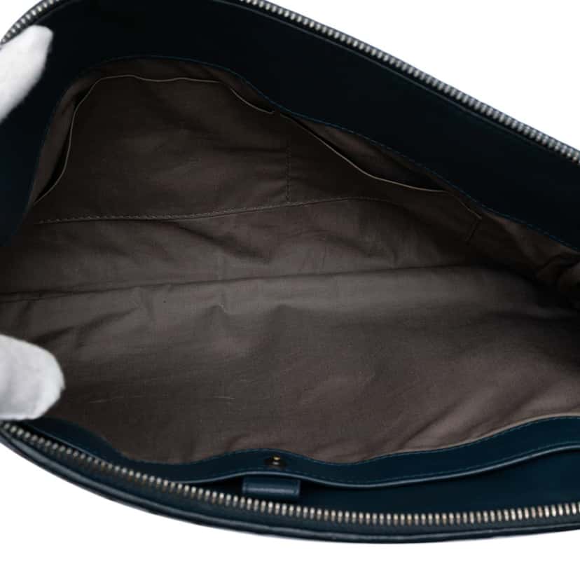 Bottega Veneta Nappa Intrecciato Metropolis Document Case Blue Leather Very good condition - Model View