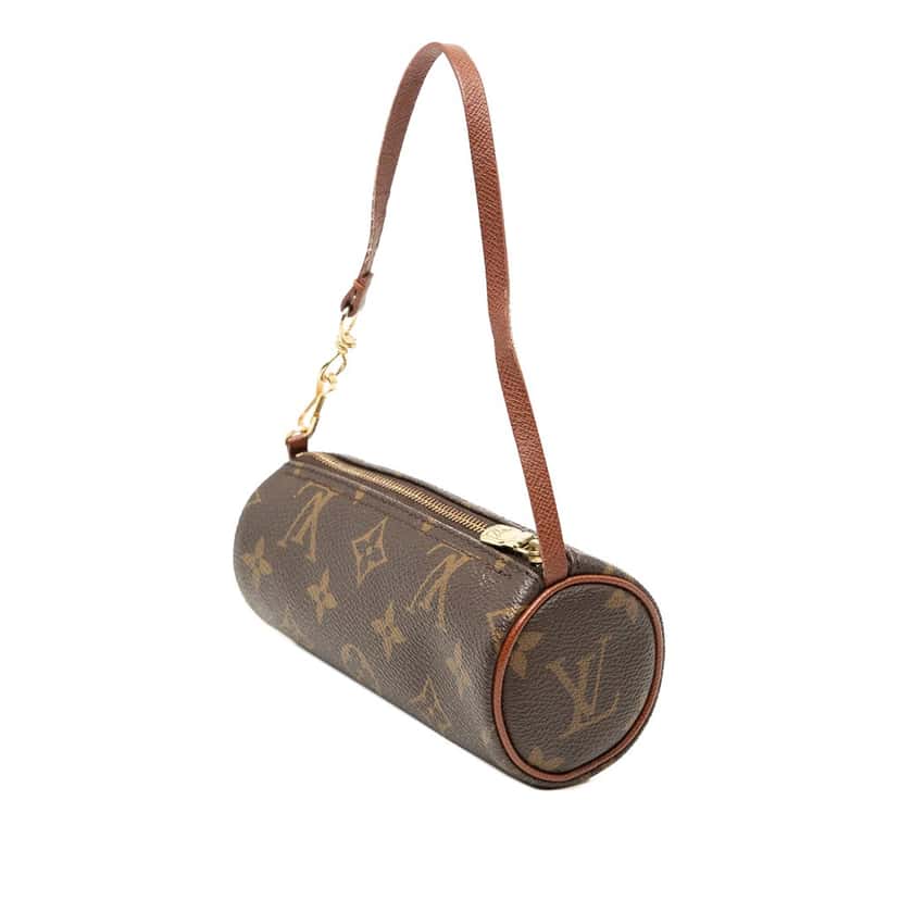 Louis Vuitton Monogram Papillon Pochette Brown Very good condition - Back View