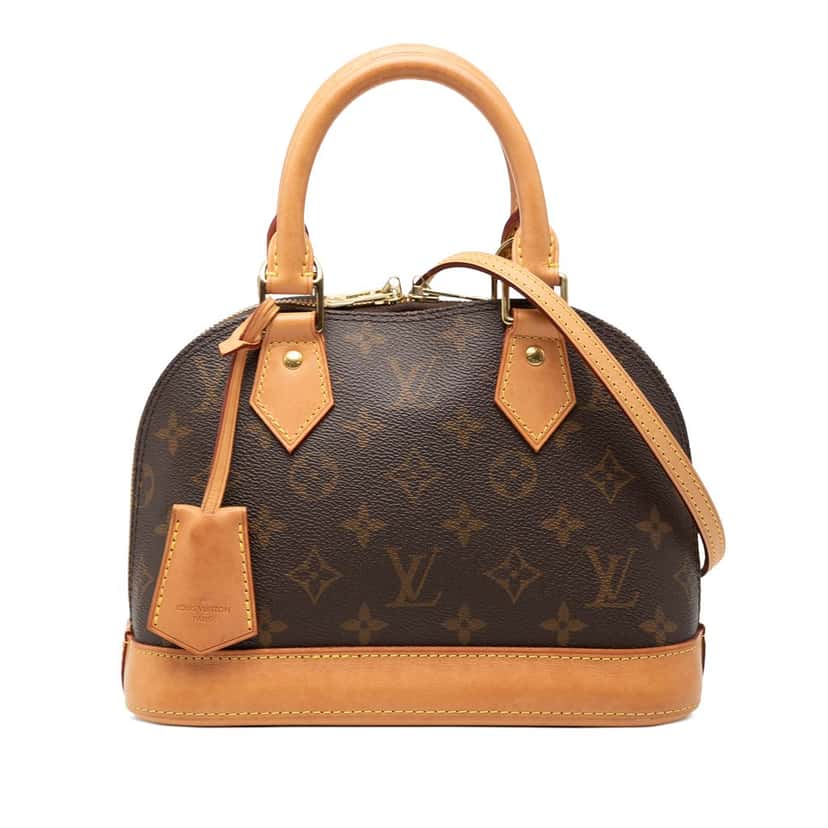 Louis Vuitton Monogram Alma BB Brown Very good condition - Front View