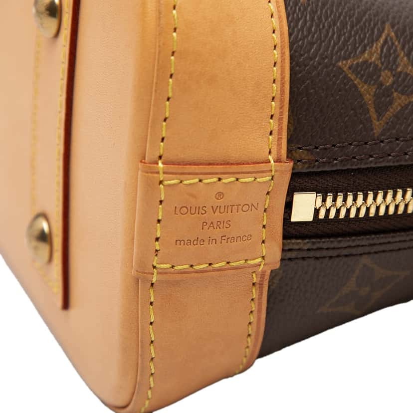 Louis Vuitton Monogram Alma BB Brown Very good condition - Box View