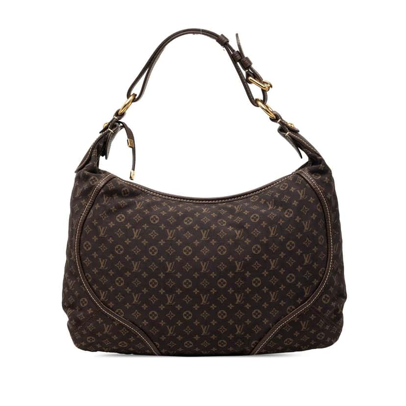 Louis Vuitton Monogram Mini Lin Manon MM Brown Very good condition - Front View