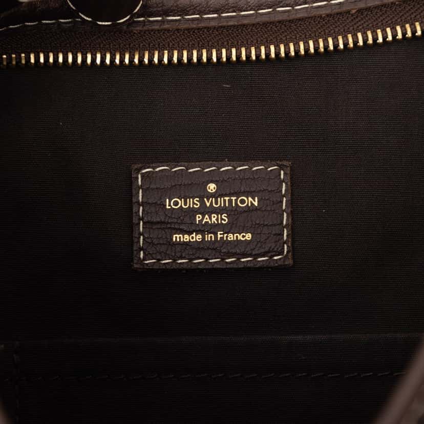 Louis Vuitton Monogram Mini Lin Manon MM Brown Very good condition - Box View