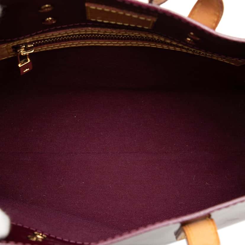 Louis Vuitton Monogram Vernis Reade PM Purple Leather Very good condition - Model View