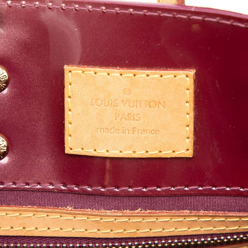Louis Vuitton Monogram Vernis Reade PM Purple Leather Very good condition - Box View
