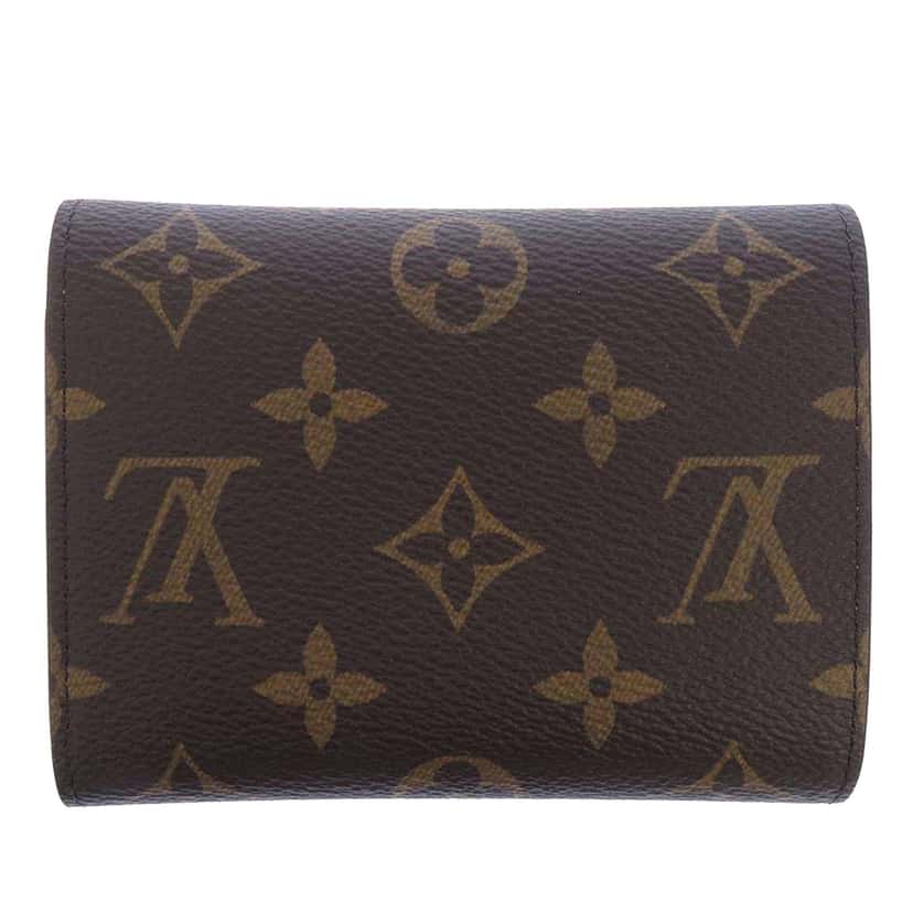 Louis Vuitton Monogram Victorine Wallet Brown Never worn - Back View