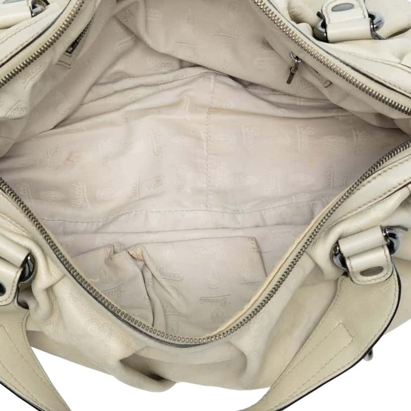 Gucci Guccissima Icon Bit Satchel Brown Leather Very good condition - Model View