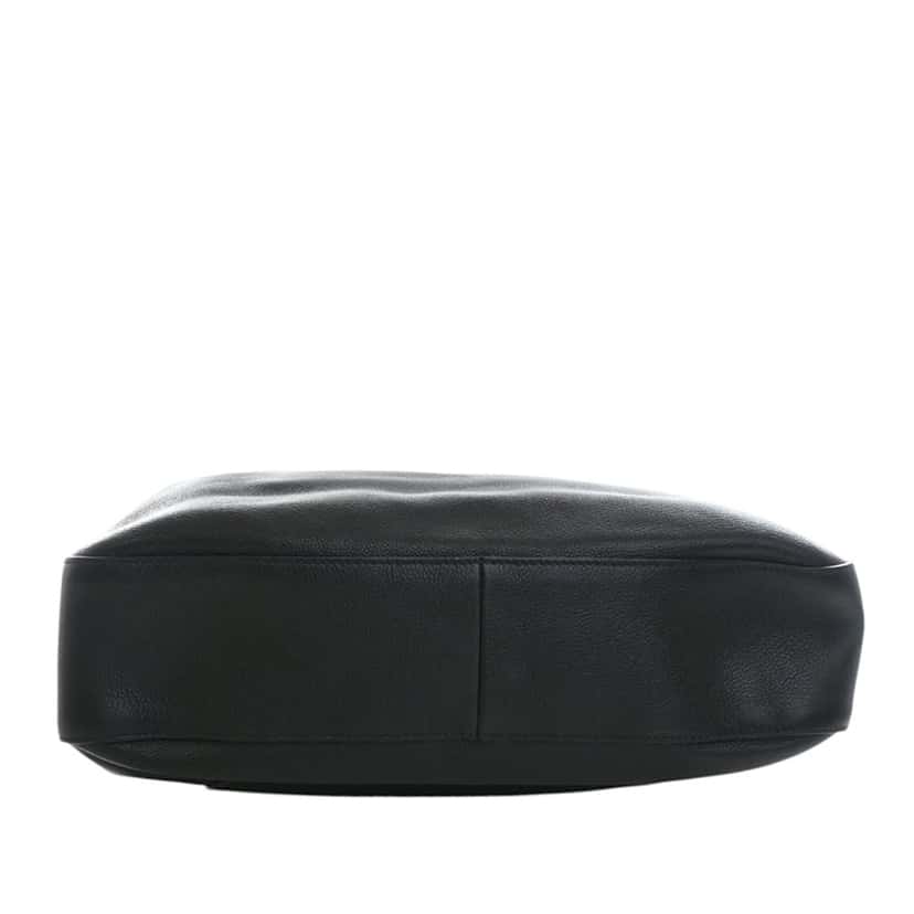 Prada Vitello Corsica Pocket Hobo Black Leather Very good condition - Box View
