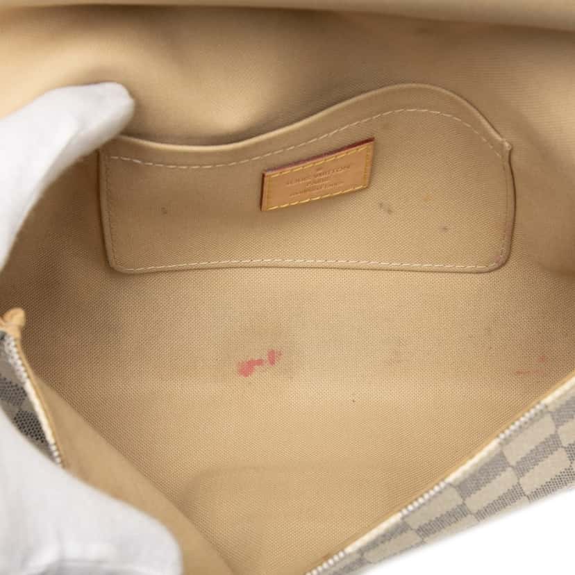 Louis Vuitton Damier Azur Favorite MM White Very good condition - Model View