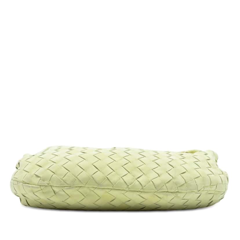Bottega Veneta Teen Suede Intrecciato Jodie Yellow Leather Very good condition - Inside View