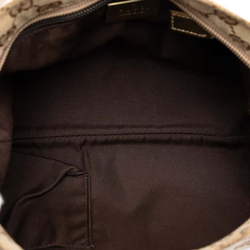 Gucci GG Canvas Web Crossbody Beige Very good condition - Model View
