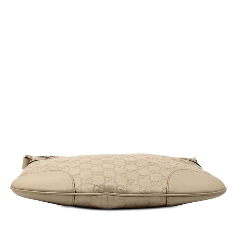 Gucci Guccissima Mayfair Crossbody Beige Leather Very good condition - Inside View