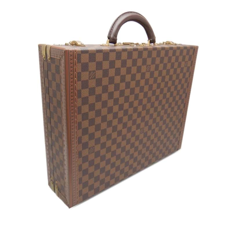 Louis Vuitton Damier Ebene President Classeur Brown Very good condition - Back View