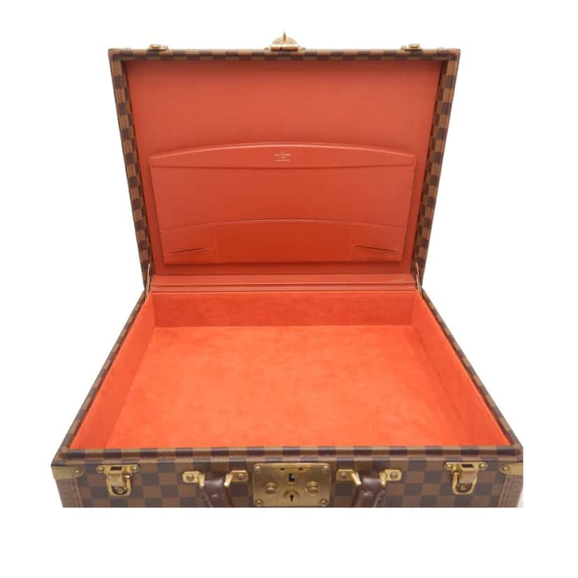 Louis Vuitton Damier Ebene President Classeur Brown Very good condition - Box View