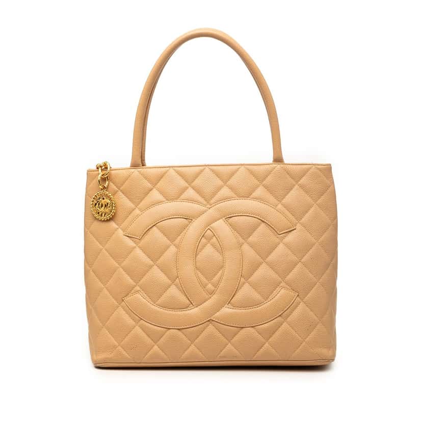 Chanel Caviar Medallion Tote