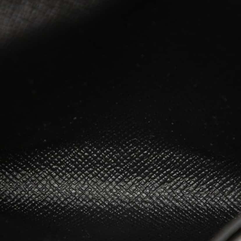 Louis Vuitton Epi Card Case Black Leather Very good condition - Model View