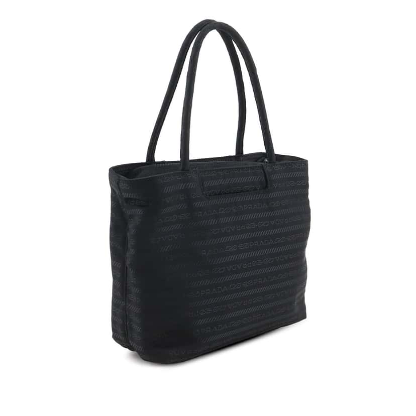 Prada Tessuto Handbag Black Very good condition - Back View