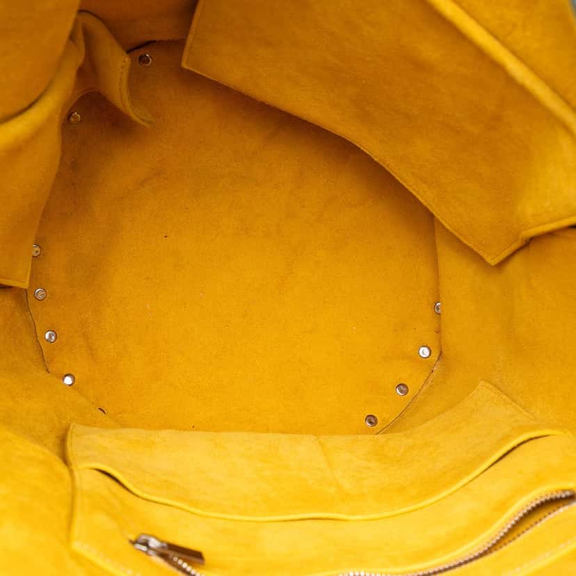 Celine Leather Biker Bucket Bag Black Leather Very good condition - Model View