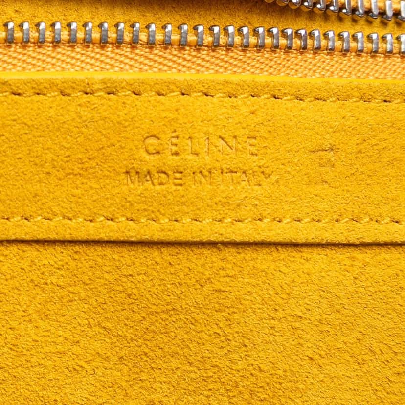 Celine Leather Biker Bucket Bag Black Leather Very good condition - Box View