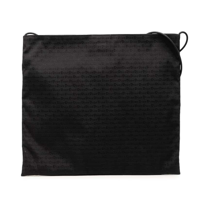 Dior Canvas Logo Crossbody Black Very good condition - Front View