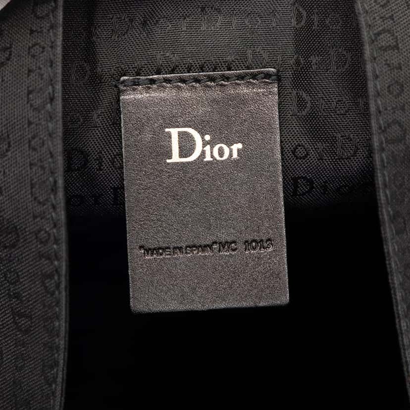 Dior Canvas Logo Crossbody Black Very good condition - Box View
