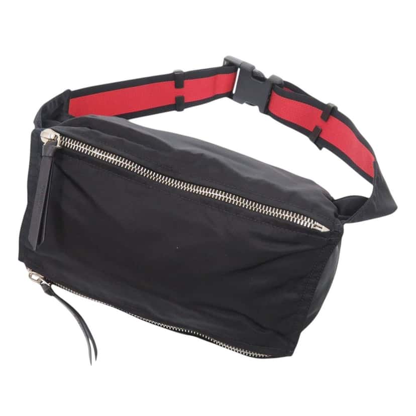 Givenchy Nylon Pandora Bumbag Black Very good condition - Front View