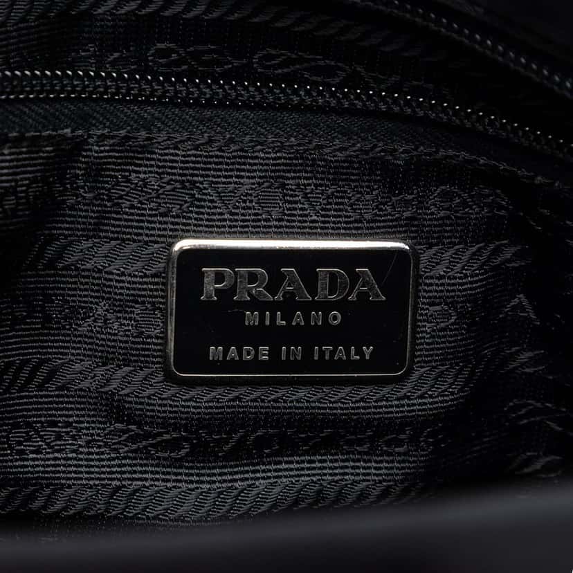 Prada Tessuto Tote Black Very good condition - Box View