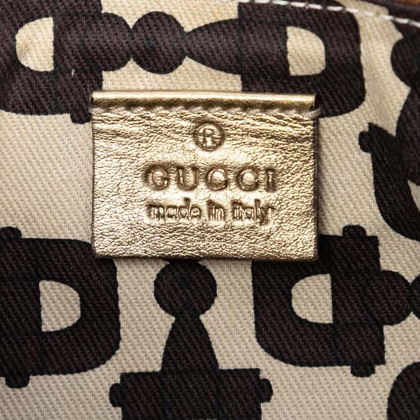 Gucci GG Canvas Shoulder Bag Beige Very good condition - Box View