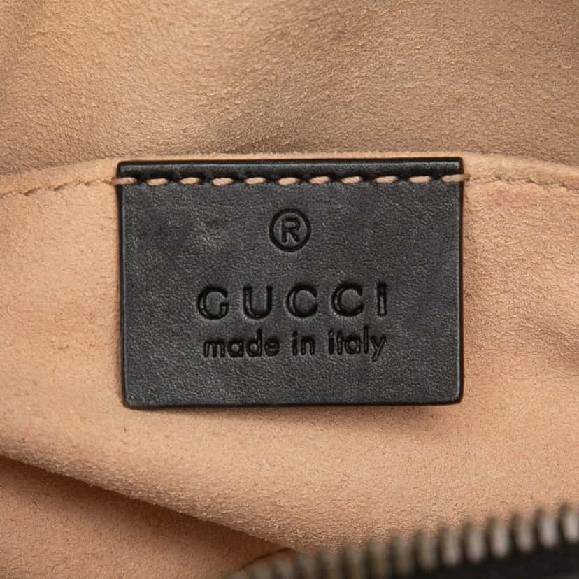 Gucci GG Marmont Matelasse Leather Belt Bag Black Leather Very good condition - Box View