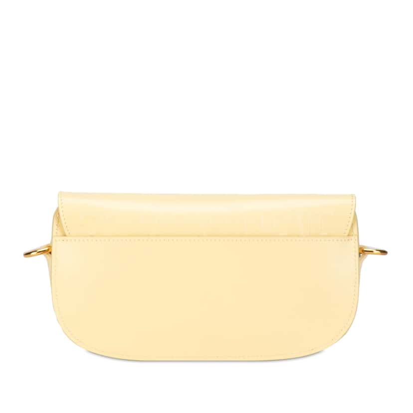 Dior Calfskin Bobby East West Crossbody Yellow Leather Very good condition - Inside View