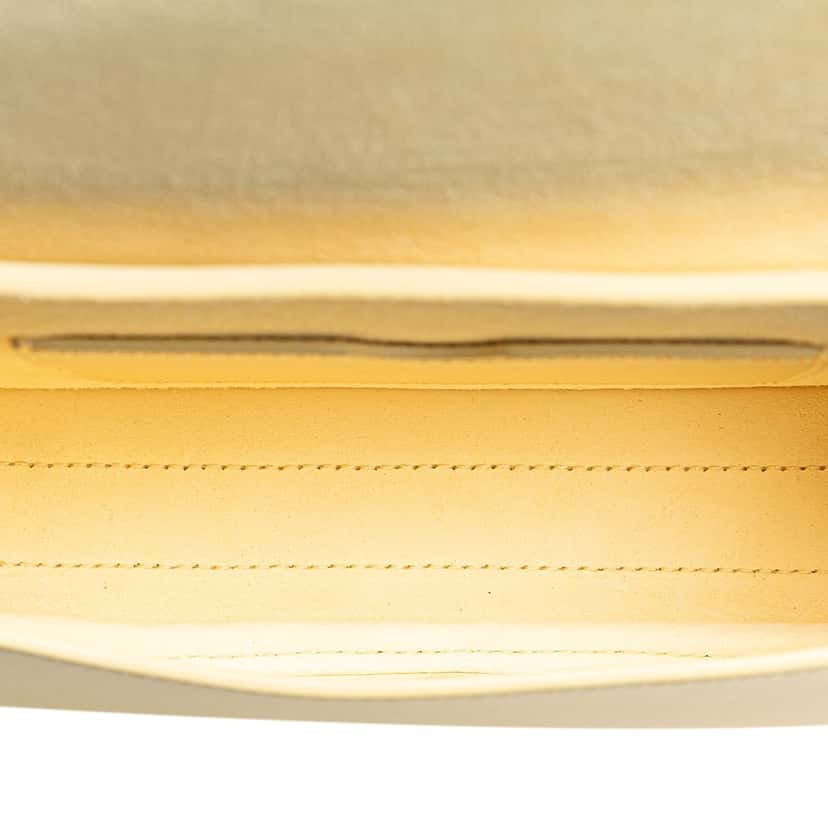 Dior Calfskin Bobby East West Crossbody Yellow Leather Very good condition - Box View