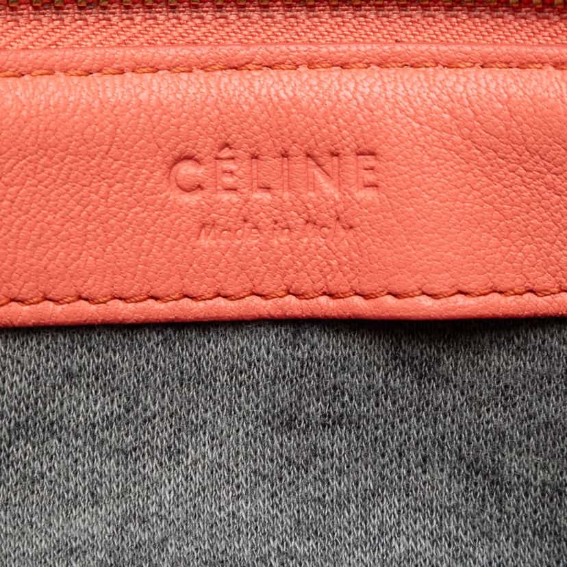 Celine Small Lambskin Trio Crossbody Pink Leather Very good condition - Box View