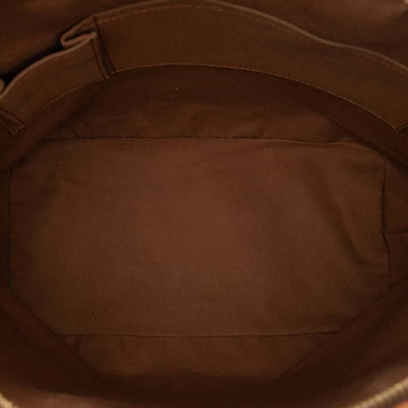 Louis Vuitton Monogram Lockit Vertical Brown Very good condition - Model View