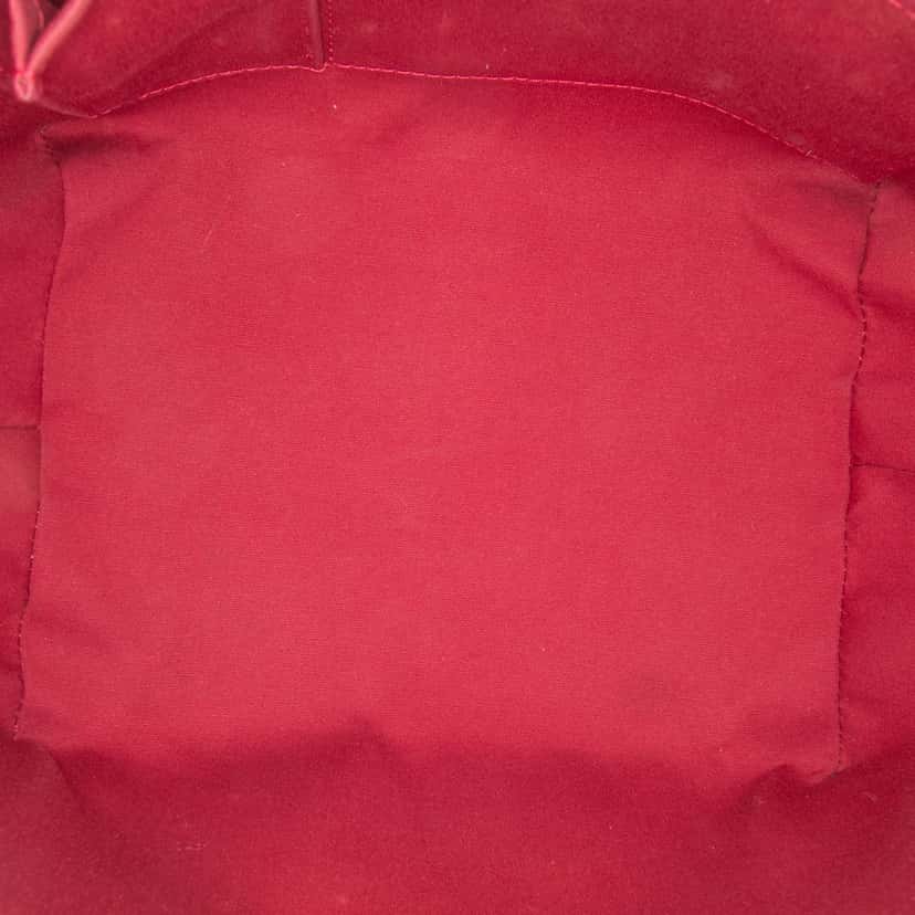 Louis Vuitton Monogram Vernis Bellevue PM Red Leather Very good condition - Model View