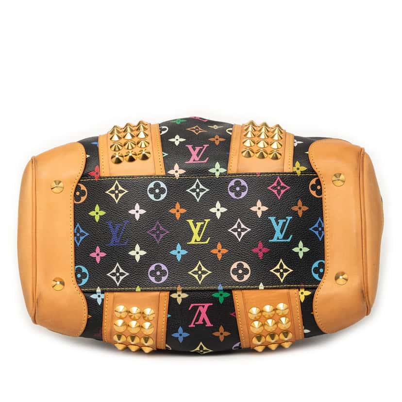 Louis Vuitton Monogram Multicolore Courtney MM Black Very good condition - Inside View
