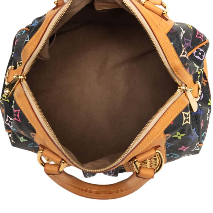 Louis Vuitton Monogram Multicolore Courtney MM Black Very good condition - Model View
