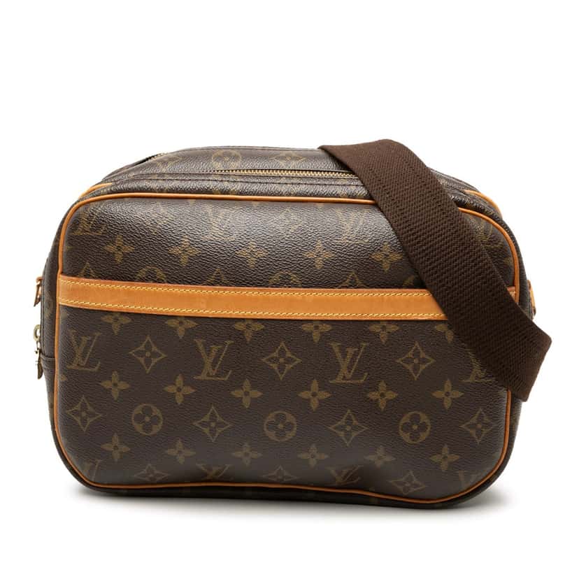 Louis Vuitton Monogram Reporter PM Brown Very good condition - Front View