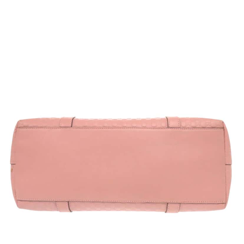 Gucci Medium Microguccissima Joy Satchel Pink Leather Very good condition - Inside View