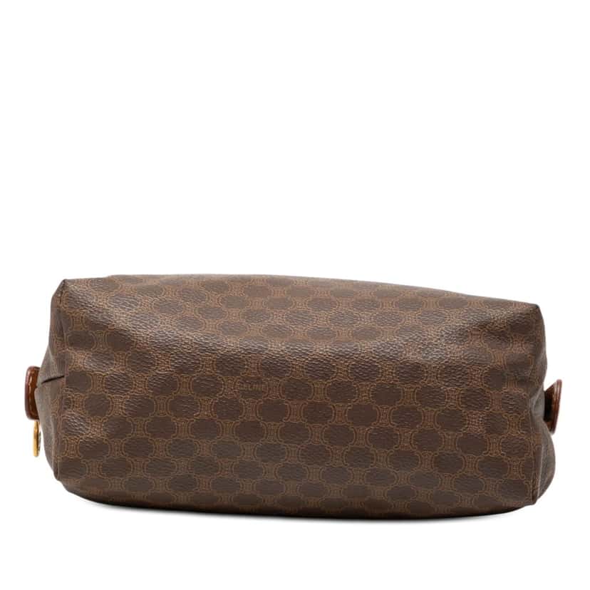 Celine Macadam Coated Canvas Clutch Brown Very good condition - Inside View