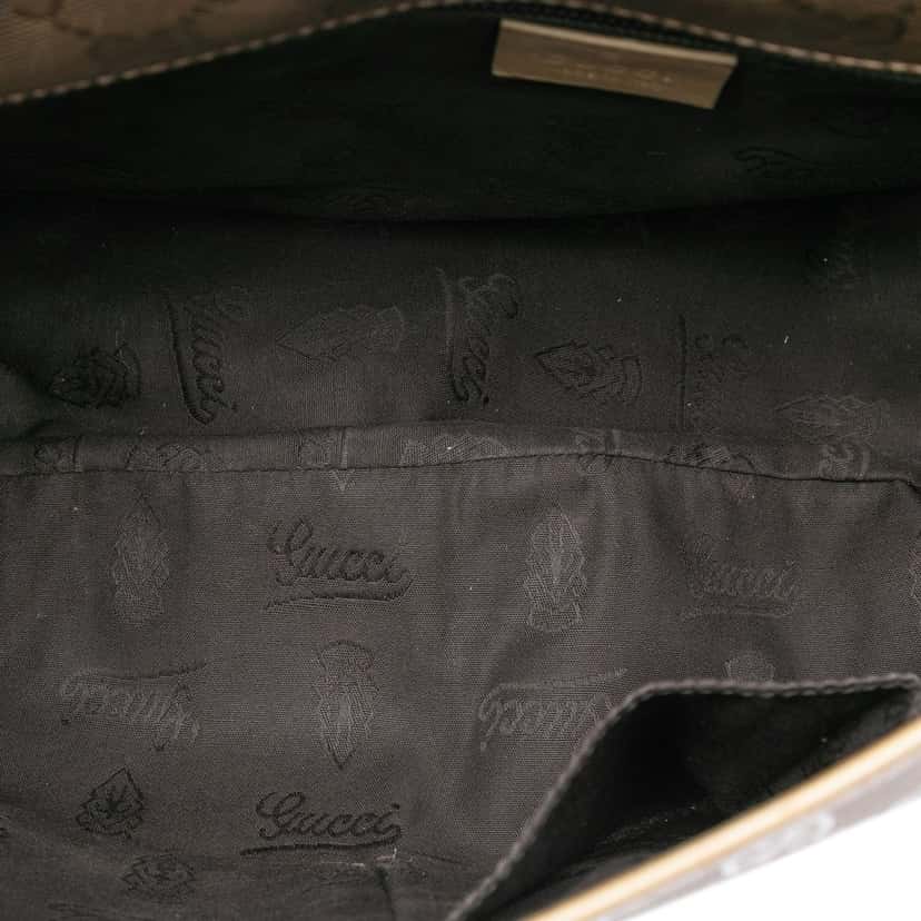 Gucci GG Imprime Crossbody Gold Very good condition - Model View