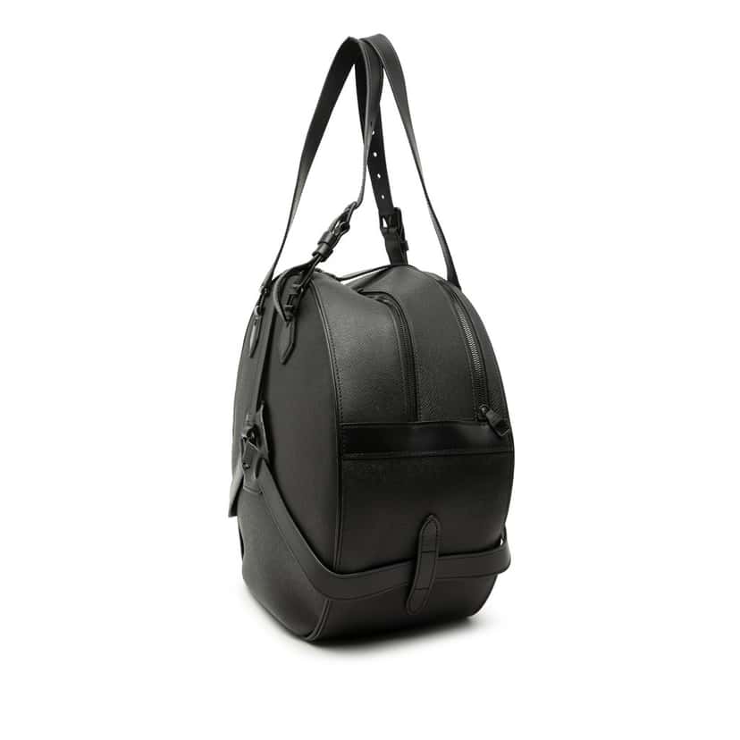 Louis Vuitton Taiga Rainbow Soft Hat Trunk Black Leather Very good condition - Back View