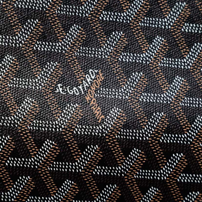 Goyard Goyardine Citadin Briefcase Black Very good condition - Box View