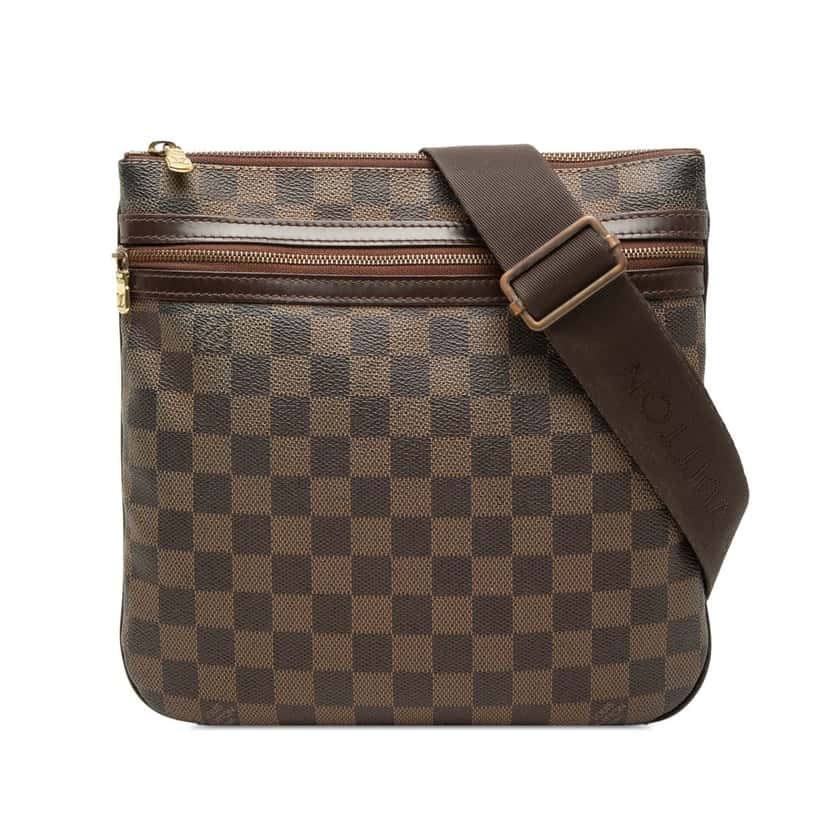 Louis Vuitton Damier Ebene Bosphore Pochette Brown Very good condition - Front View