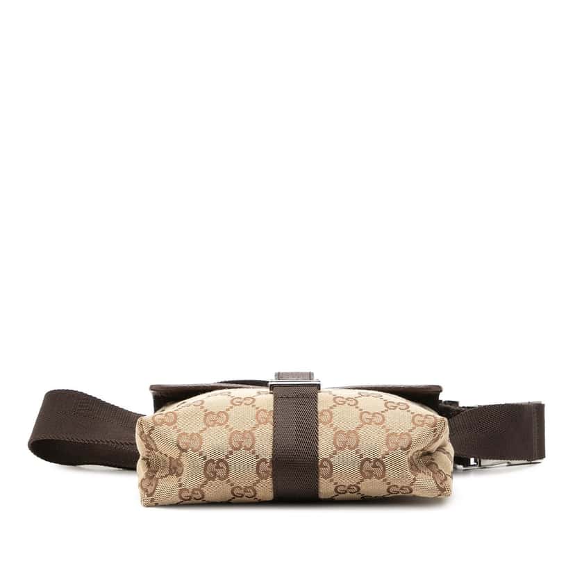 Gucci GG Canvas Belt Bag Beige Very good condition - Inside View