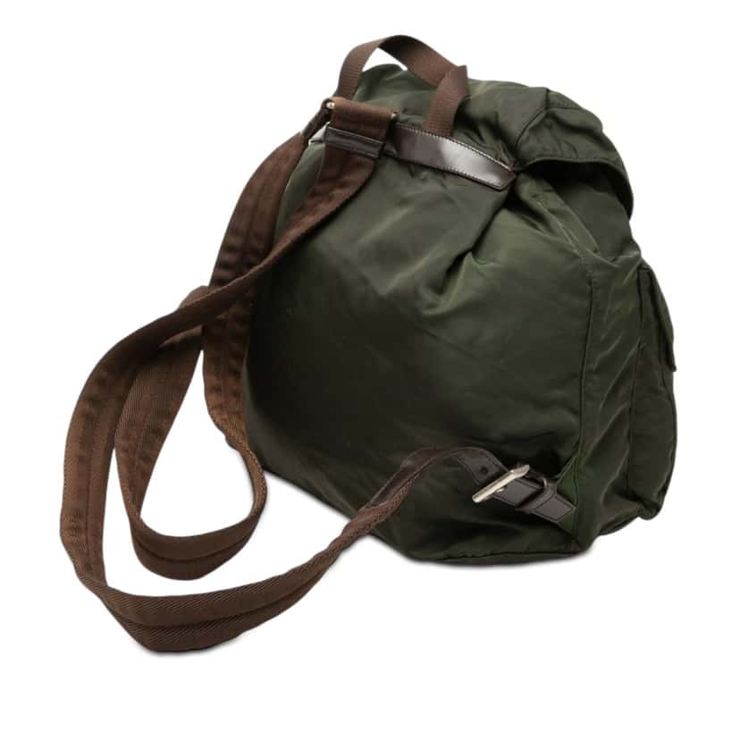 Prada Tessuto Backpack Brown Very good condition - Back View