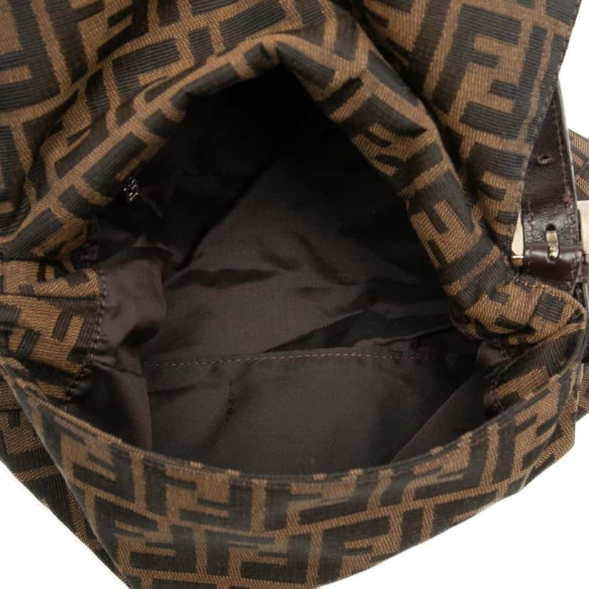 Fendi Zucca Canvas Mamma Forever Brown Good condition - Model View