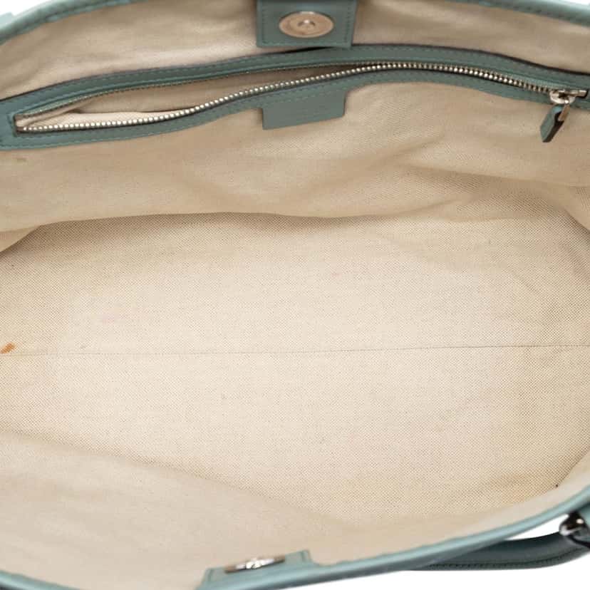 Gucci Medium GG Imprime Joy Tote Blue Very good condition - Model View