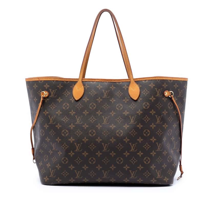Louis Vuitton Monogram Neverfull GM Brown Very good condition - Front View
