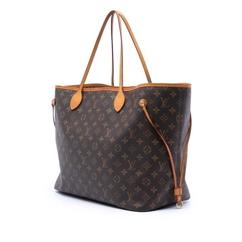 Louis Vuitton Monogram Neverfull GM Brown Very good condition - Back View