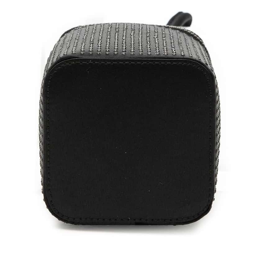 Gucci Studded Leather Vanity Bag Black Leather Very good condition - Inside View