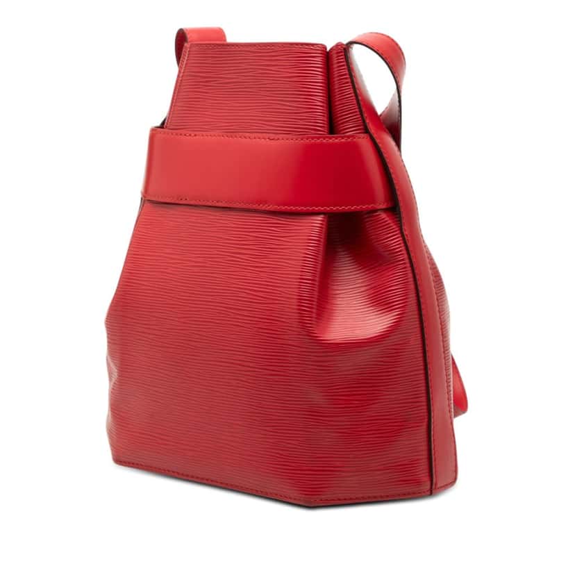 Louis Vuitton Epi Sac D Epaule Red Leather Very good condition - Back View